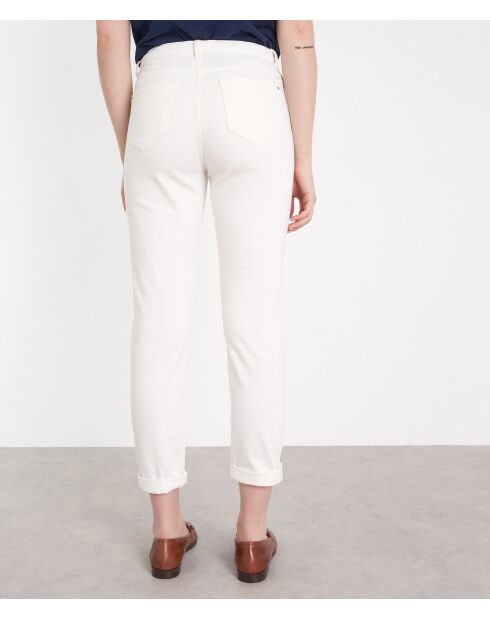 Cremefarbene Jeanshose Francis