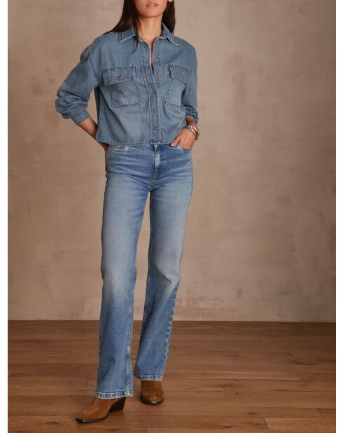 Leicht gewaschene Hose Pamela Bootcut