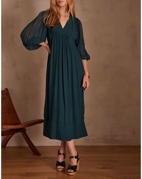 Livia R tannengrünes Kleid