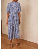 Albina R Imp blauwe jurk