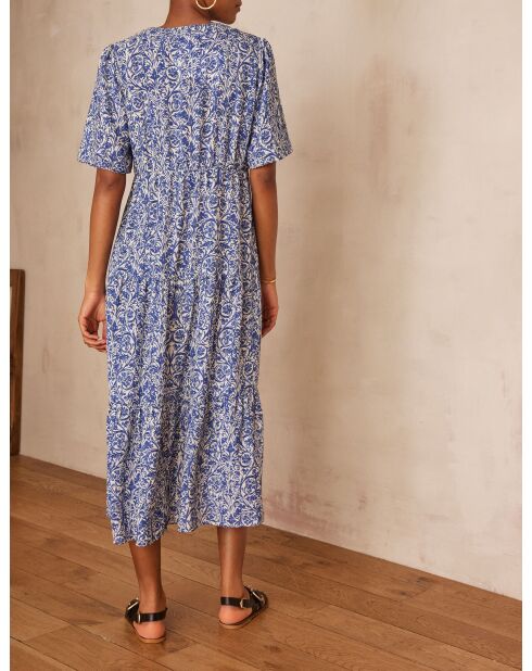 Albina R Imp blauwe jurk