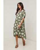 Robe Yara 100% Lin kaki