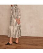 Coline R Imp cremefarbenes Kleid