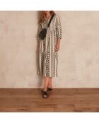 Coline R Imp cremefarbenes Kleid