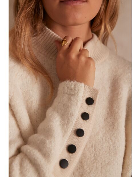 Crèmekleurige trui Clarck