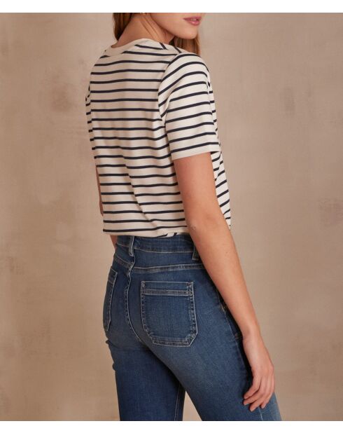 Cremefarbenes T-Shirt Anna