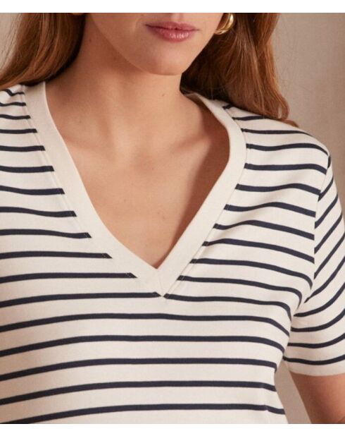 Cremefarbenes T-Shirt Anna