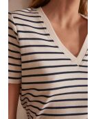 Cremefarbenes T-Shirt Anna