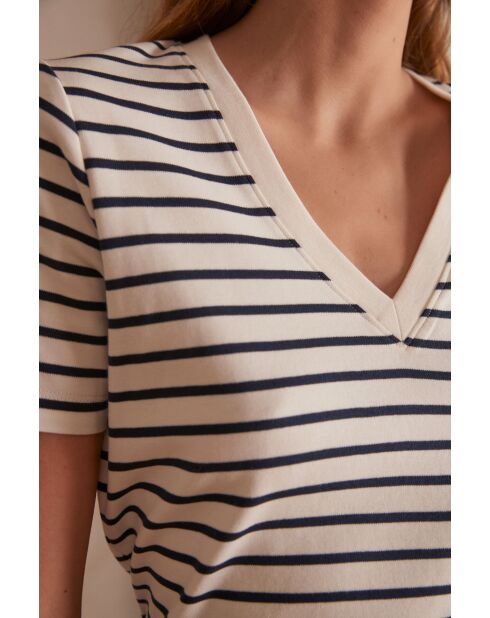 Cremefarbenes T-Shirt Anna