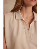 Camiseta Adix beige