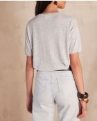 Maglione Benson grigio chiaro