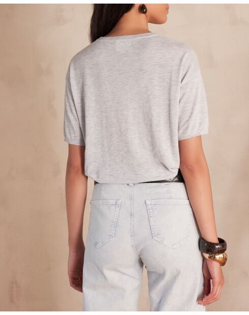 Maglione Benson grigio chiaro