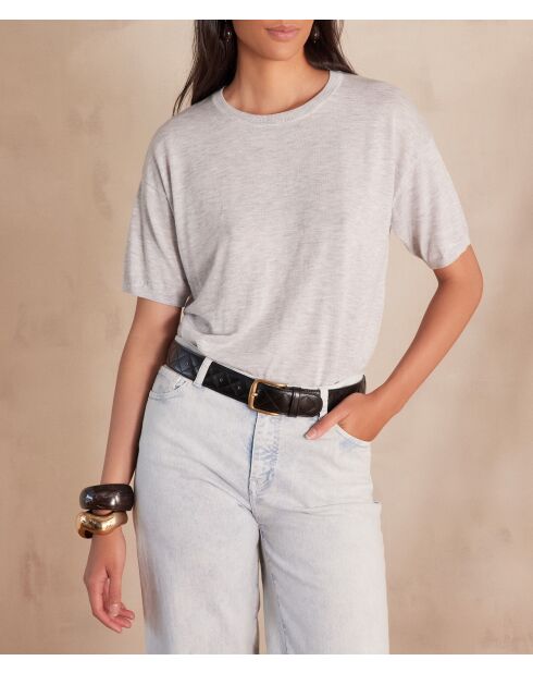 Maglione Benson grigio chiaro