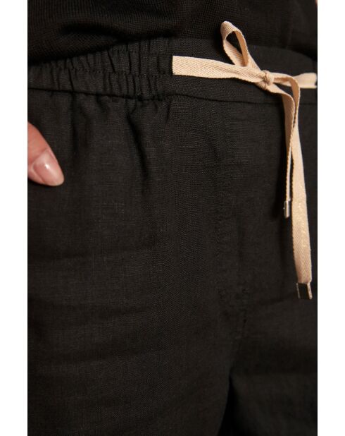 Pantaloni neri Noor Lin