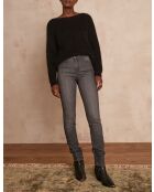 Suzy Slim Charcoal broek