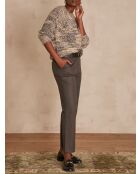 Pedro P Uni khakifarbene Hose