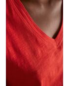 Delya korallenrotes T-Shirt