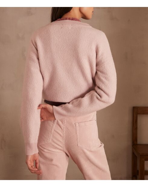 Blassmalvenfarbener Sully Pullover
