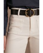 Lola Flare witte overgeverfde broek