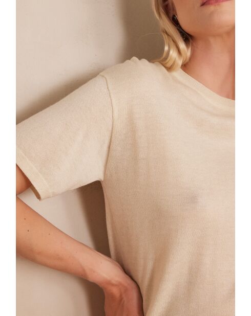 Benson Bis cremefarbener Pullover