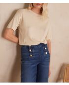 Benson Bis cremefarbener Pullover