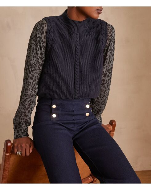 Maglione rosa scarlatto