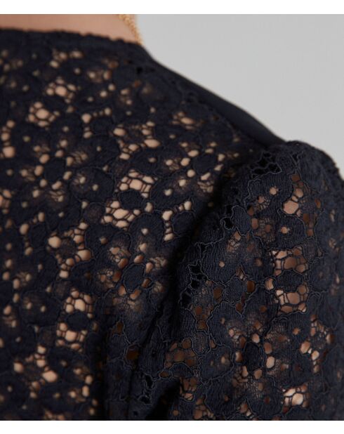 Abito Giorgia R in pizzo blu