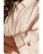 Adele R crèmekleurige jurk