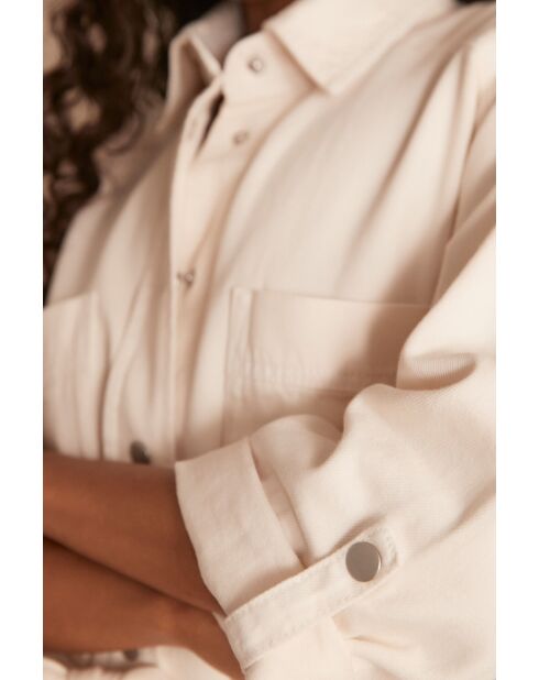 Adele R crèmekleurige jurk