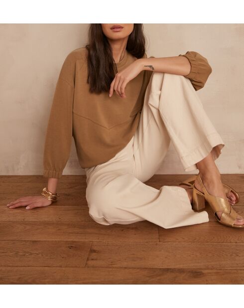 Olivgrünes Sweatshirt Driss Bis