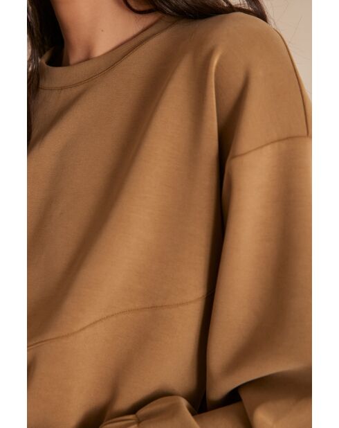 Olivgrünes Sweatshirt Driss Bis