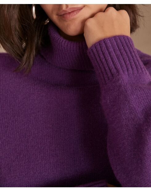 Pull Clovis violet