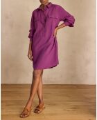 Marline R dunkelfuchsiafarbenes Kleid