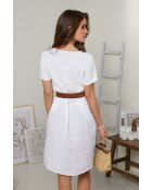 Robe Inaya 100% Lin blanche