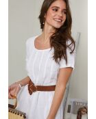 Robe Inaya 100% Lin blanche