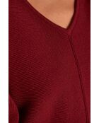 Maglione bordeaux Anna