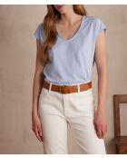 T-shirt Astrid celeste