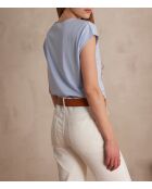 T-shirt Astrid celeste