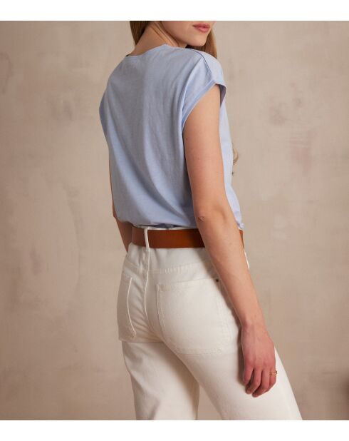 T-shirt Astrid celeste