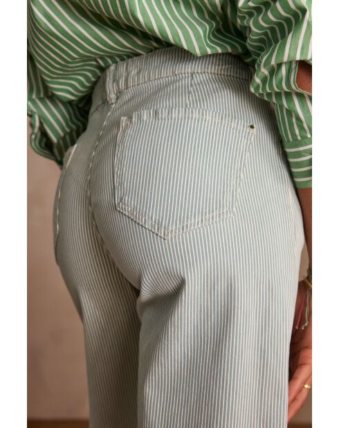 Engelse groene Sandy Raye broek