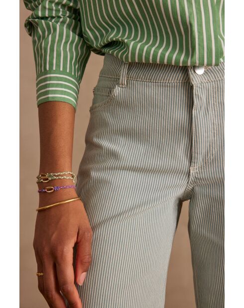 Engelse groene Sandy Raye broek