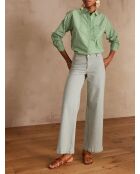 Engelse groene Sandy Raye broek