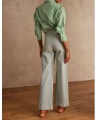 Engelse groene Sandy Raye broek