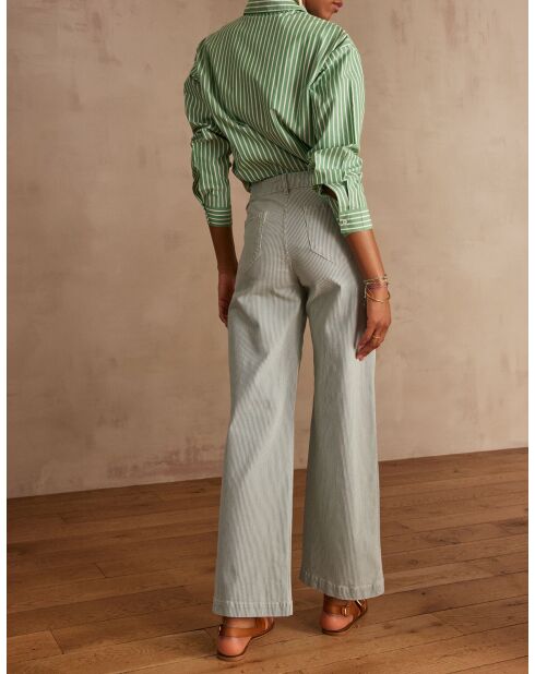 Engelse groene Sandy Raye broek