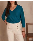 Maglione Larsen petrol