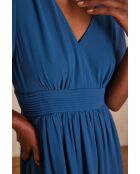 Noura Bis R petrolfarbenes Kleid