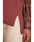 Maglione Aristide rosa scuro