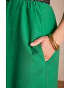 Nayaa R jurk Engels groen