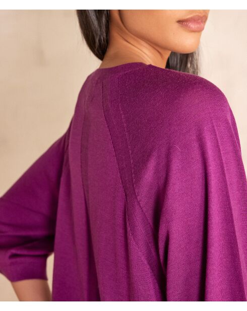 Pull Brady fuchsia foncé