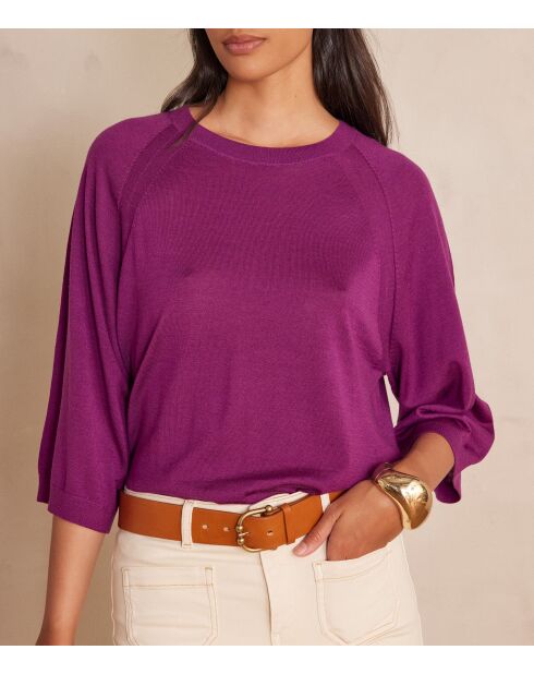 Pull Brady fuchsia foncé